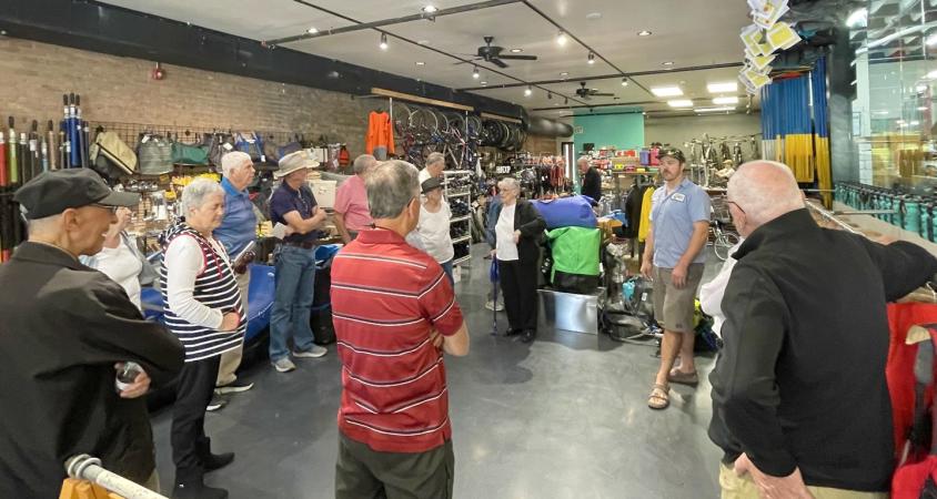 Volunteers at Gear Junction