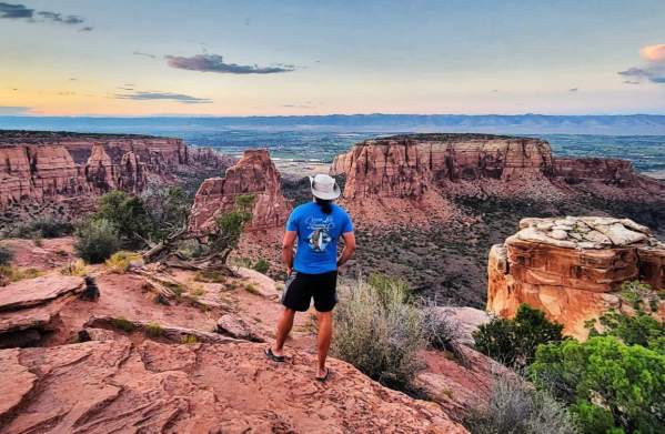 View of the canyons