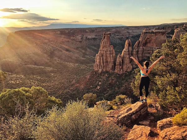 Sunrise at Colorado National Monument