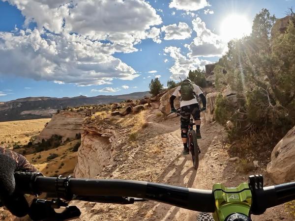 Bikers on Bike Trail