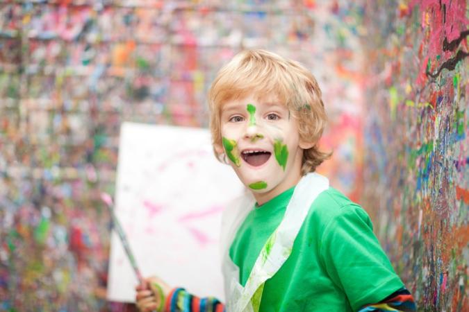 Kid in a Splatter Room